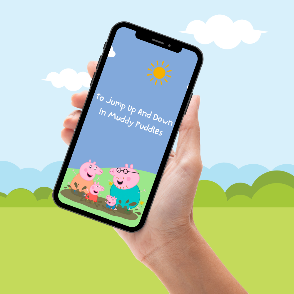 Peppa Pig Animated Birthday Video Invite - Custom Digital Party Video Invitation